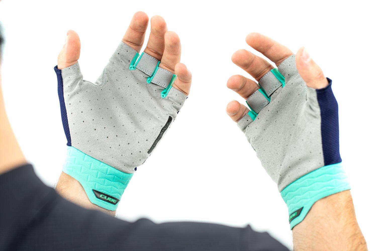 Cube Handschuhe Performance kurzfinger - Liquid-Life #Wähle Deine Farbe_Blue´n´Mint