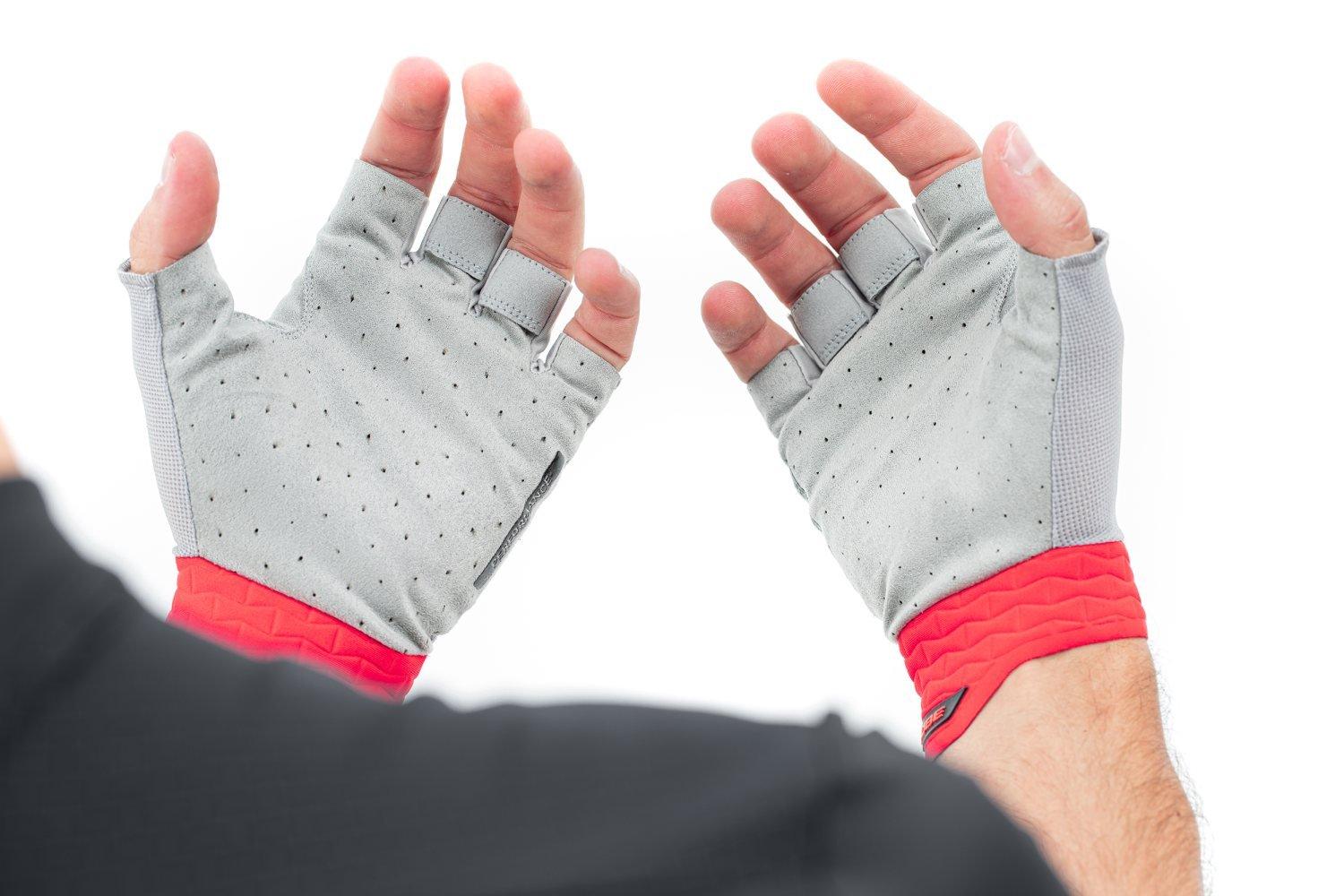 Cube Handschuhe Performance kurzfinger - Liquid-Life #Wähle Deine Farbe_Grey´n´Red