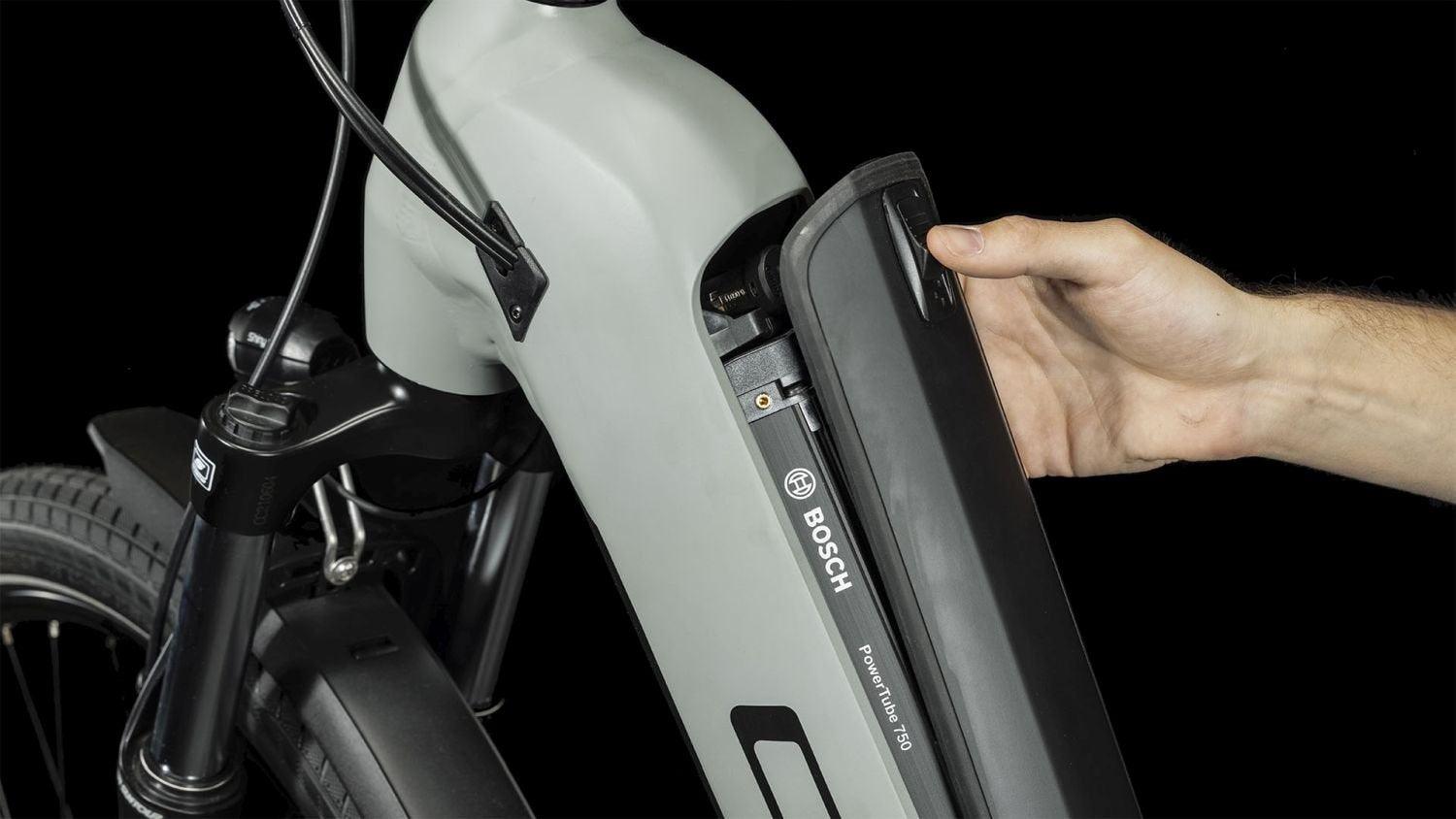 Cube Kathmandu Hybrid ONE 750 grey´n´black 2023 Easy Entry - Liquid-Life