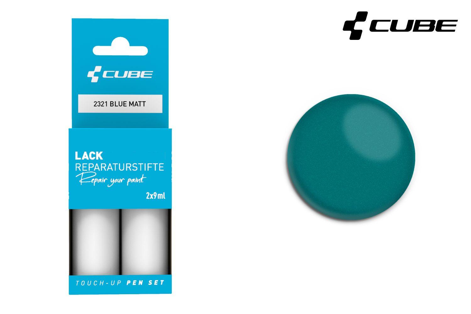 Cube Lackstift Set BLUE matt 2321 - Liquid-Life