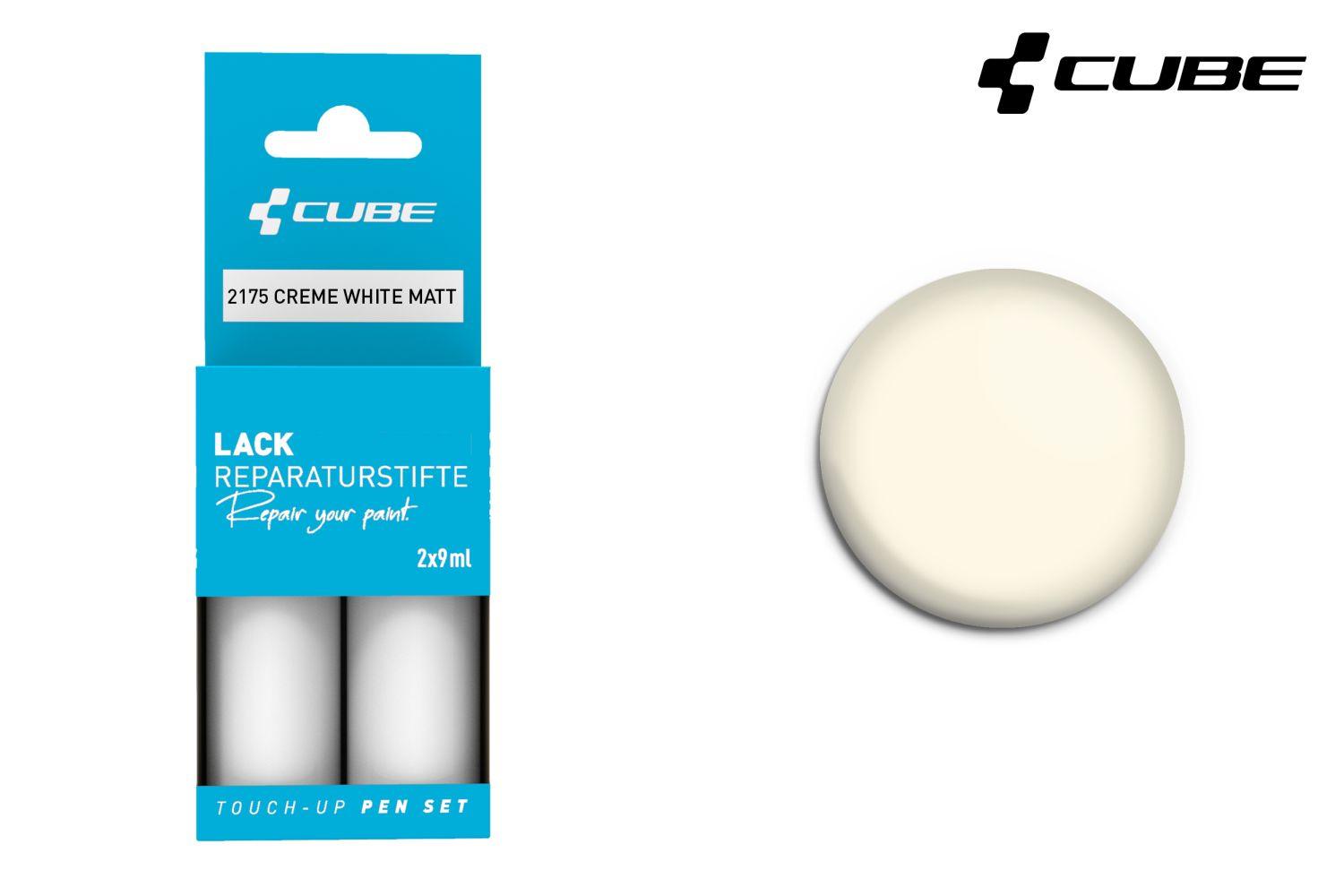 Cube Lackstift Set CREME WHITE matt 2175 - Liquid-Life