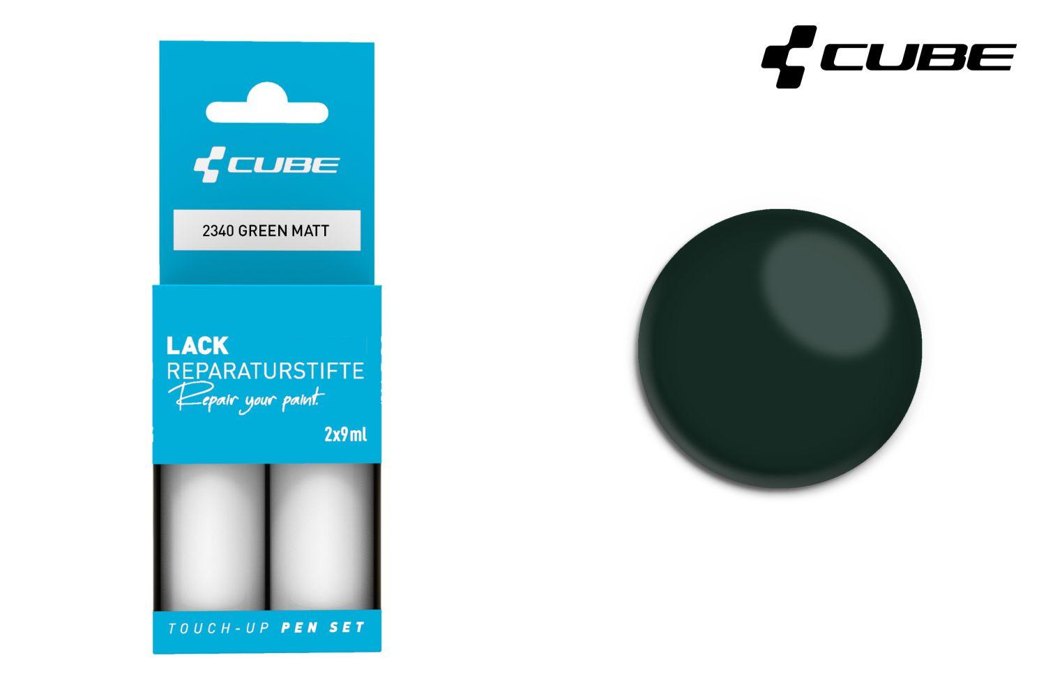 Cube Lackstift Set GREEN matt 2340 - Liquid-Life