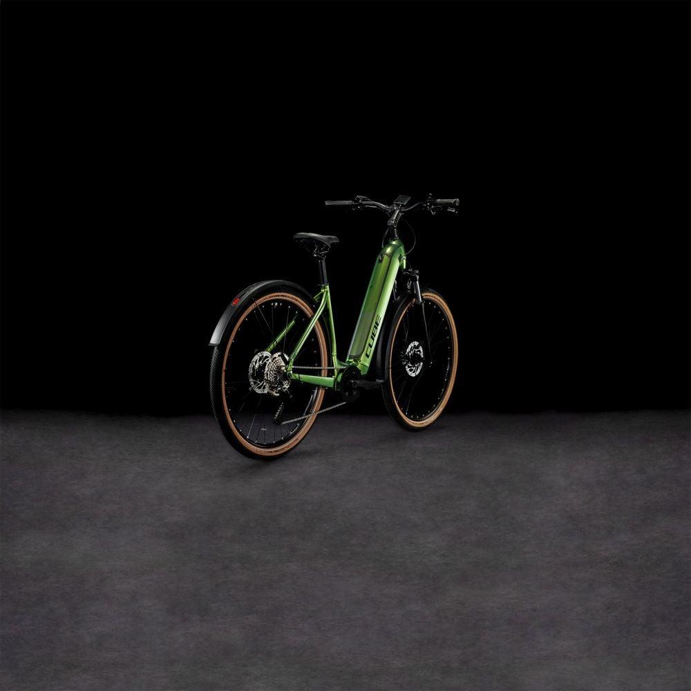 Cube Nuride Hybrid Pro 750 Allroad shinymoss´n´black 2023 Easy Entry - Liquid-Life