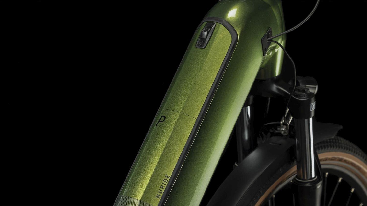 Cube Nuride Hybrid Pro 750 Allroad shinymoss´n´black 2023 Easy Entry - Liquid-Life
