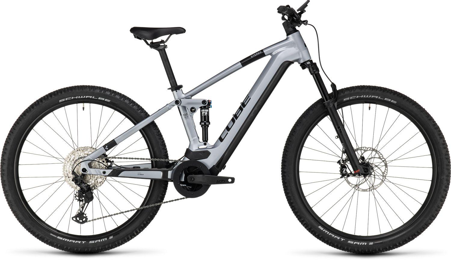 Cube Stereo Hybrid 120 Race 750 polarsilver´n´black 2023 - Liquid-Life