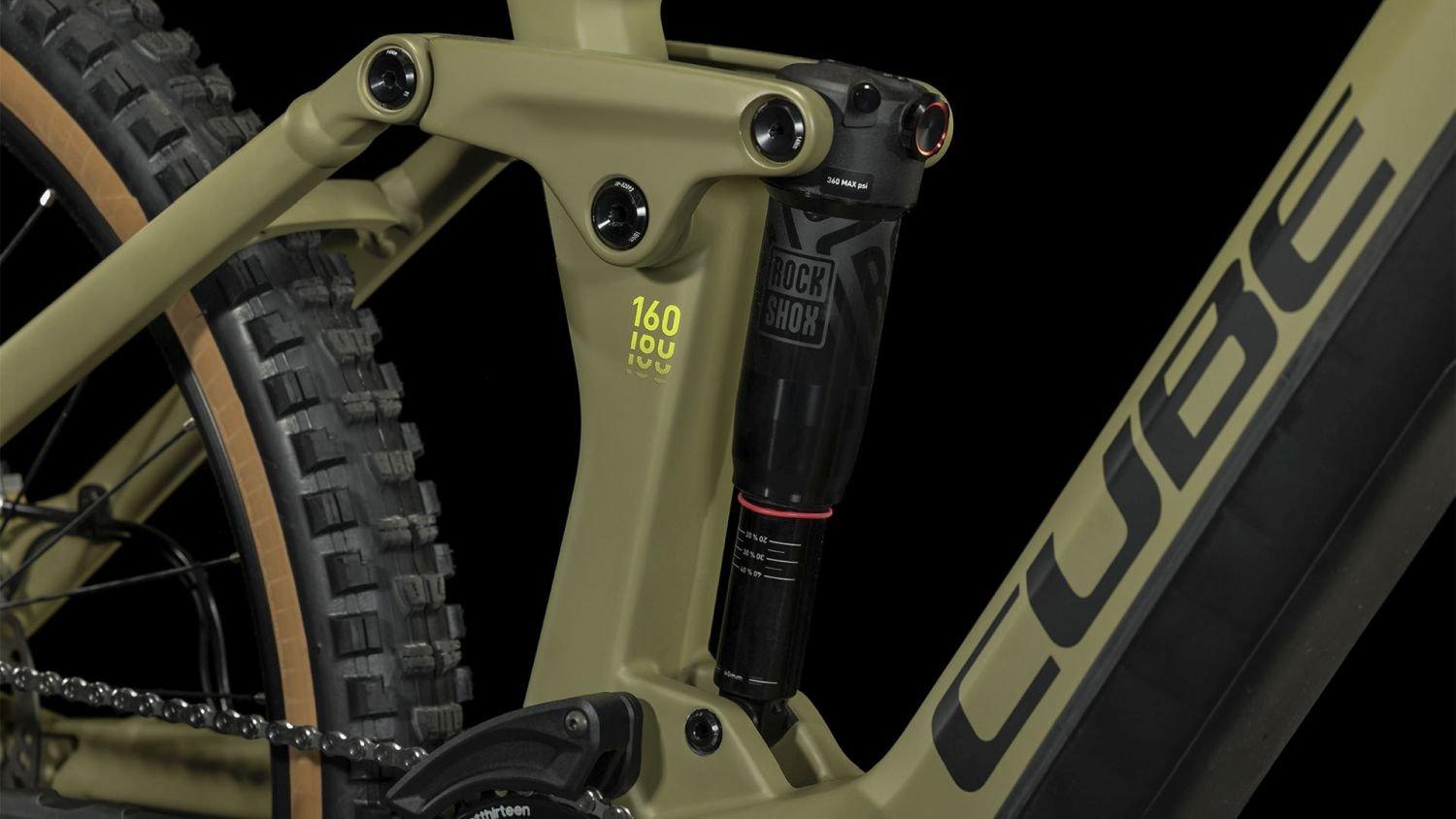 Cube Stereo Hybrid 160 HPC Race 625 27.5 olive´n´green 2023 - Liquid-Life