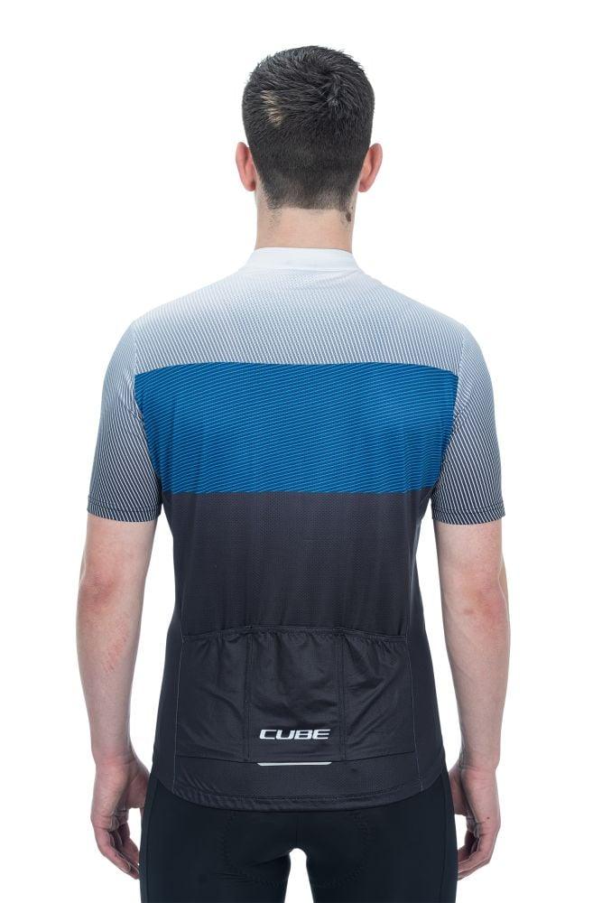 Cube TEAMLINE Trikot CMPT kurzarm - Liquid-Life #Wähle Deine Farbe_Schwarz Blau´Grau
