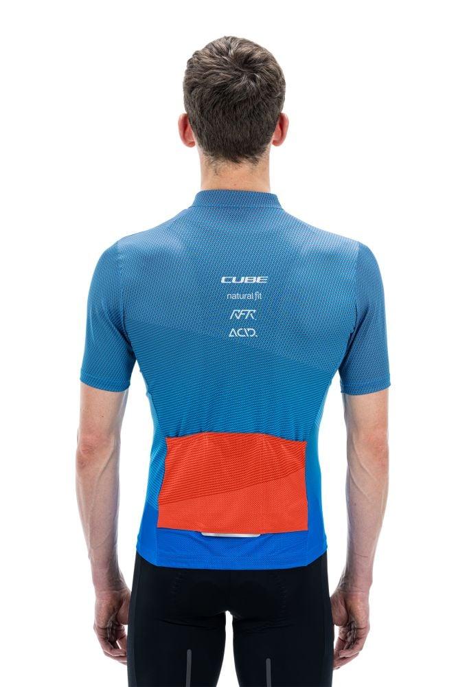 Cube TEAMLINE Trikot CMPT kurzarm - Liquid-Life #Wähle Deine Farbe_Blue´n´Red´n´Grey