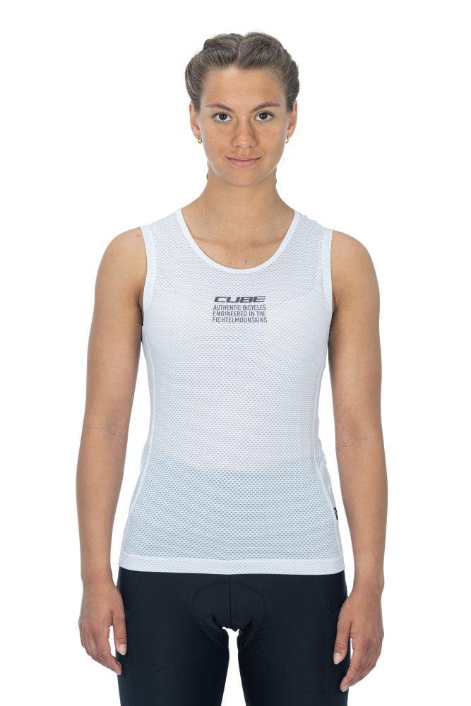 Cube WS Funktionsunterhemd Race be Cool ärmellos - Liquid-Life #Wähle Deine Farbe_Weiß