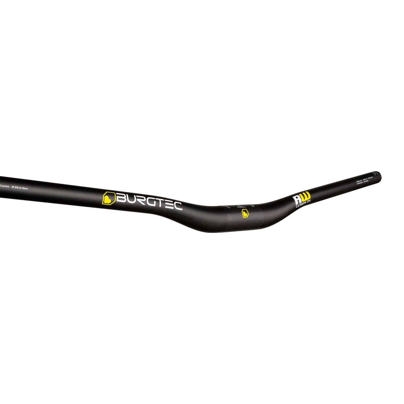 Burgtec Ride Wide Carbon DH - Liquid-Life #Wähle Deine Farbe_Black