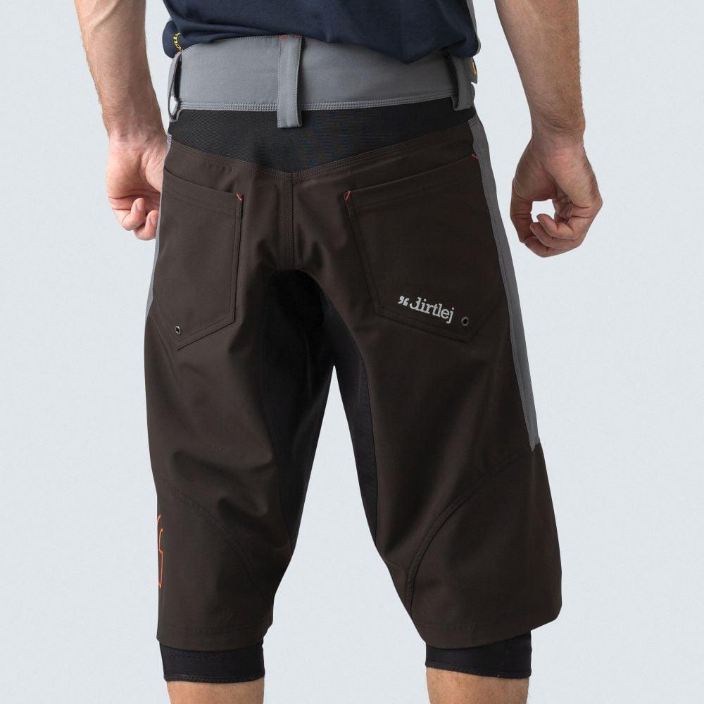 dirtlej trailscout half & half men - Liquid-Life #Wähle Deine Farbe_Grau/Gelb