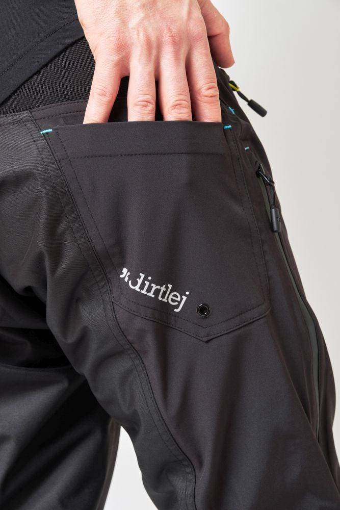 dirtlej trailscout waterproof long - Liquid-Life #Wähle Deine Farbe_Black/Blue