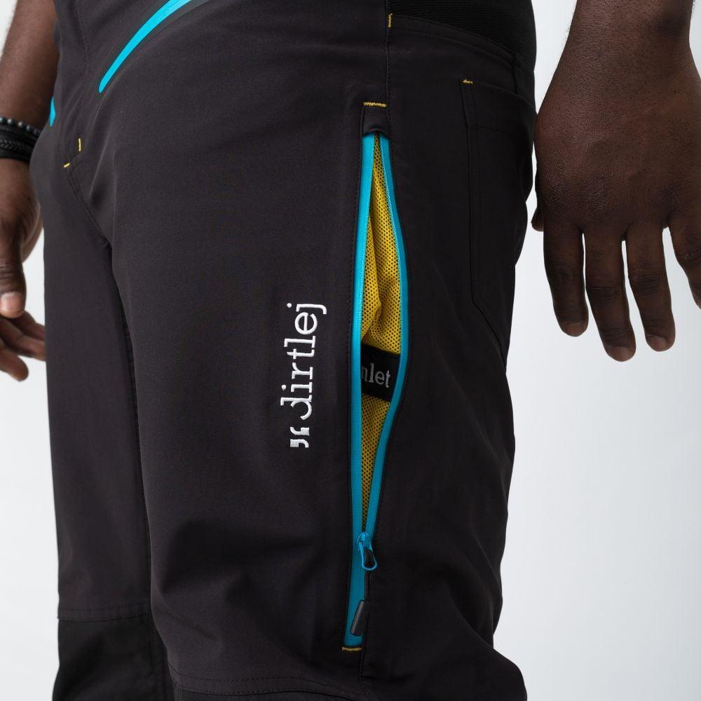 dirtlej trailscout waterproof long - Liquid-Life #Wähle Deine Farbe_Black/Blue