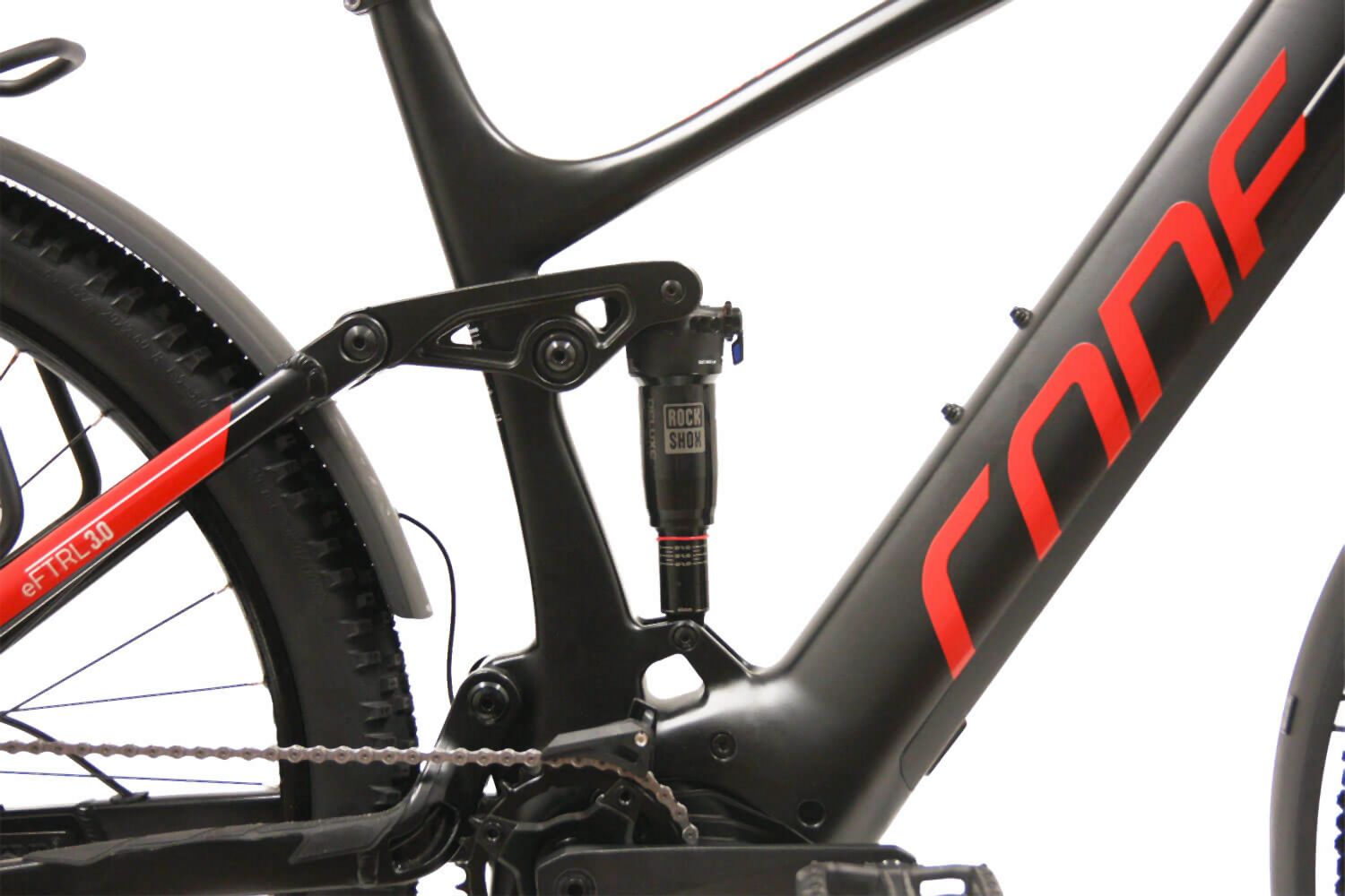 CONE eFullTrail IN 3.0 Gent 750Wh Schwarz/Rot