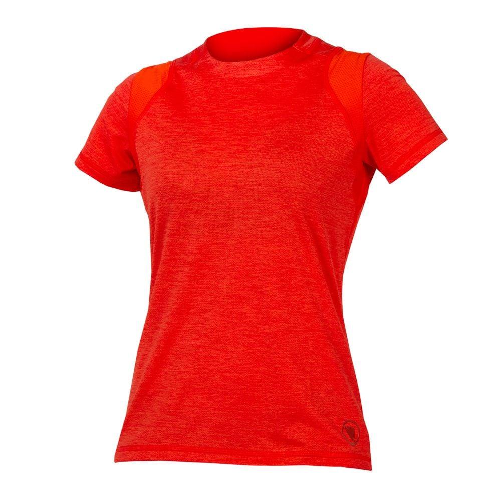 Endura Damen SingleTrack Trikot (kurzarm) - Liquid-Life #Wähle Deine Farbe_Paprika