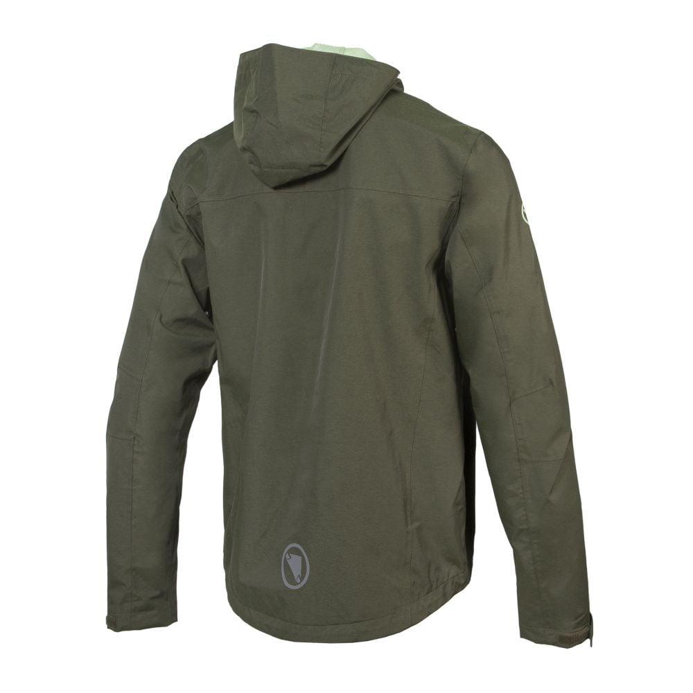 Endura Hummvee Wasserdichte Kapuzenjacke - Liquid-Life #Wähle Deine Farbe_Bottlegrün