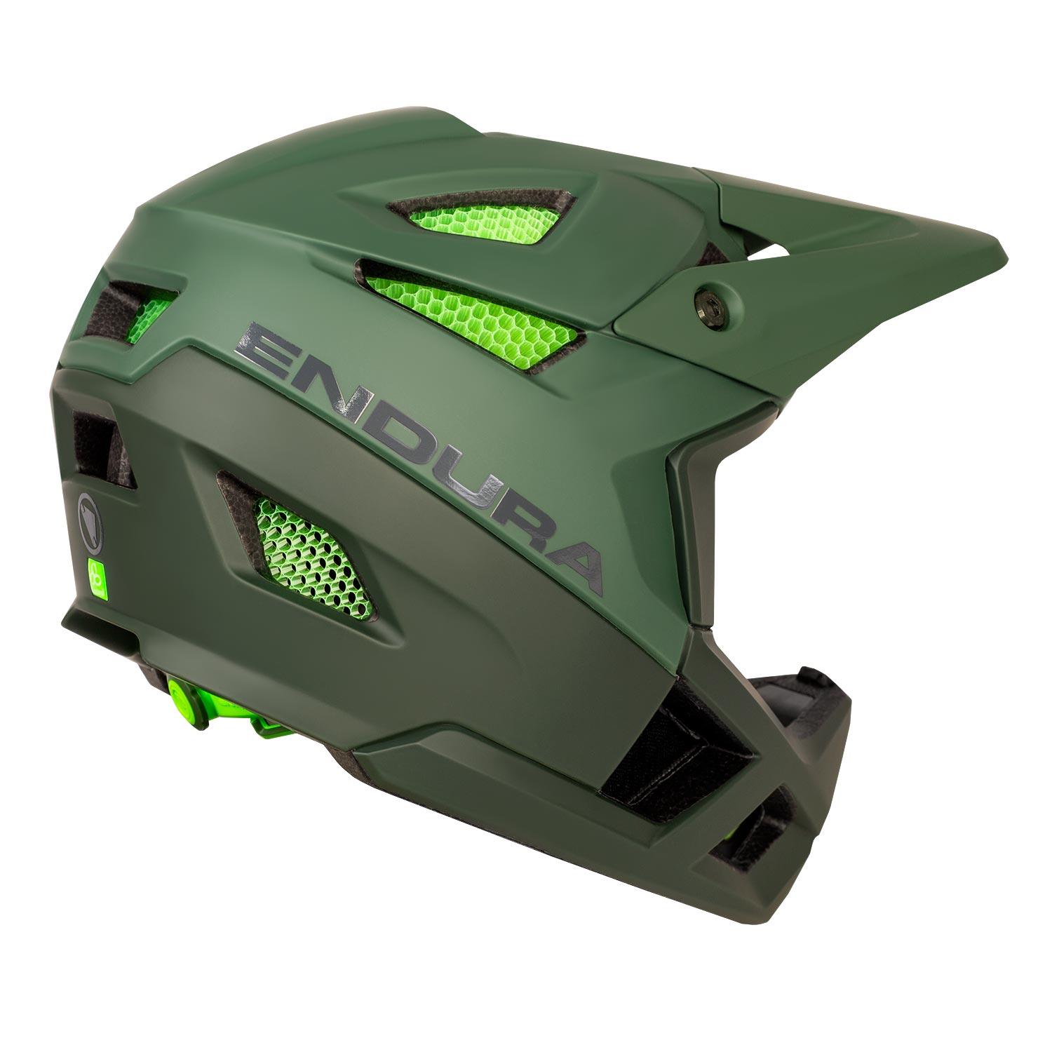 Endura MT500 Full Face Helm - Liquid-Life #Wähle Deine Farbe_Waldgrün