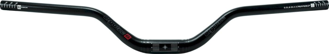 Ergotec MTB Lenker Riser 31,8mm - Liquid-Life #Wähle Deine Farbe_Schwarz
