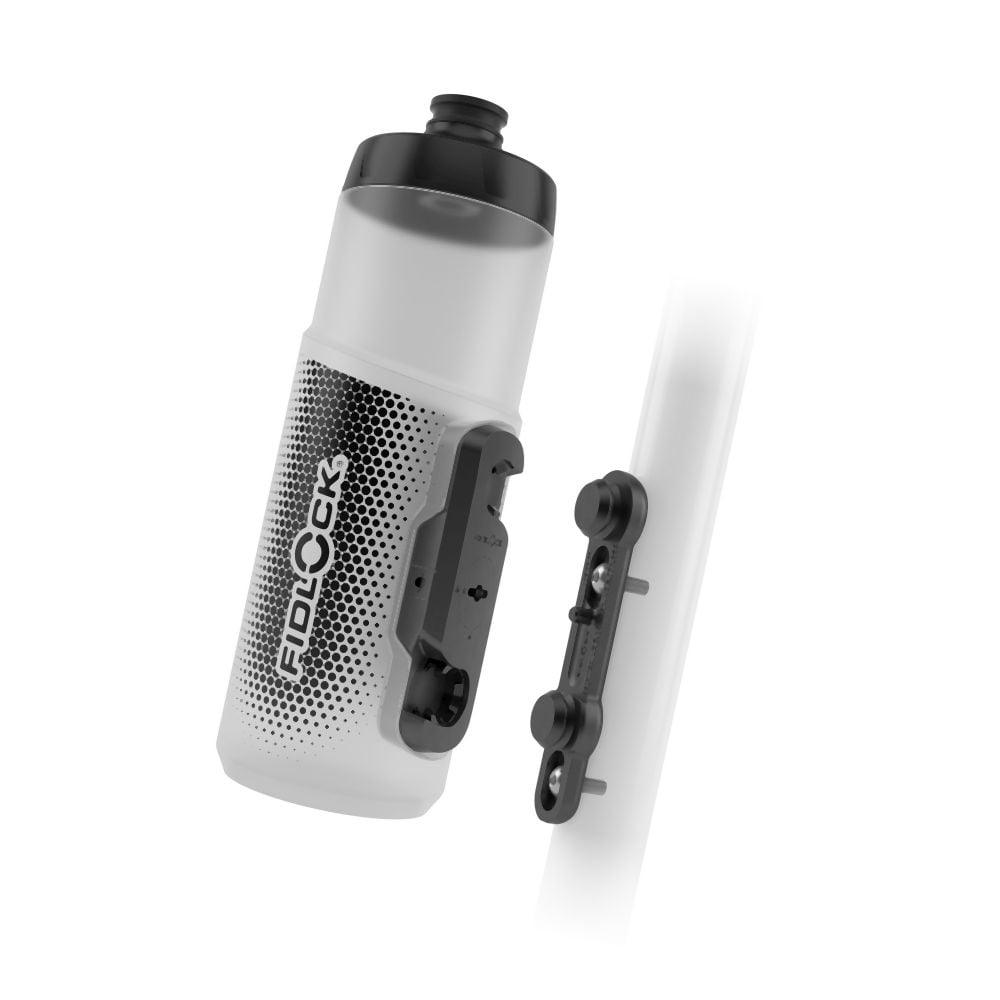 Fidlock Bottle 600ml + Bike Base - Liquid-Life #Wähle Deine Farbe_Transparent White