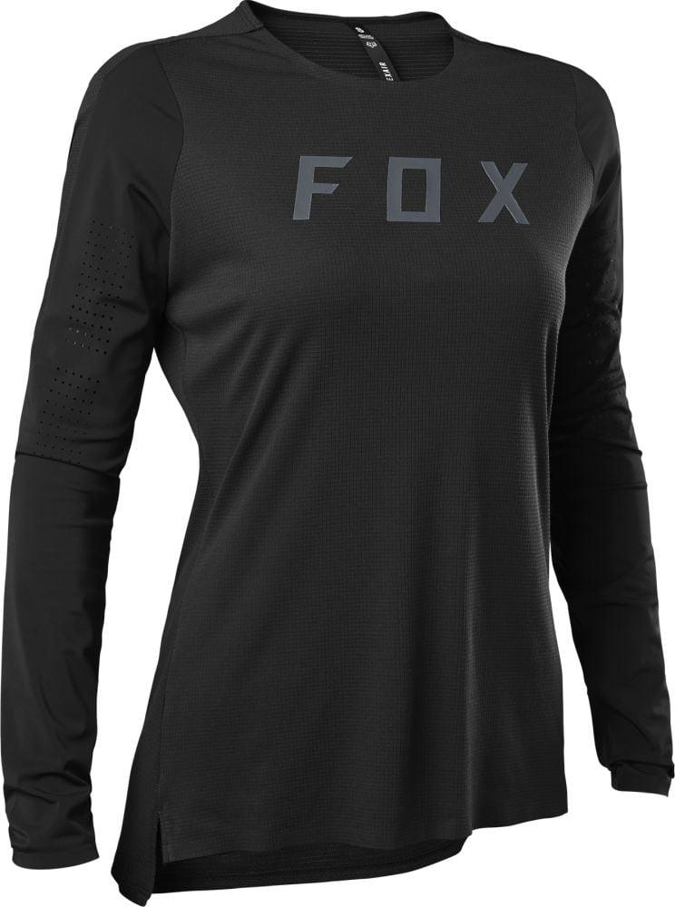 Fox Damen Flexair Pro LS Jersey - Liquid-Life #Wähle Deine Farbe_Black