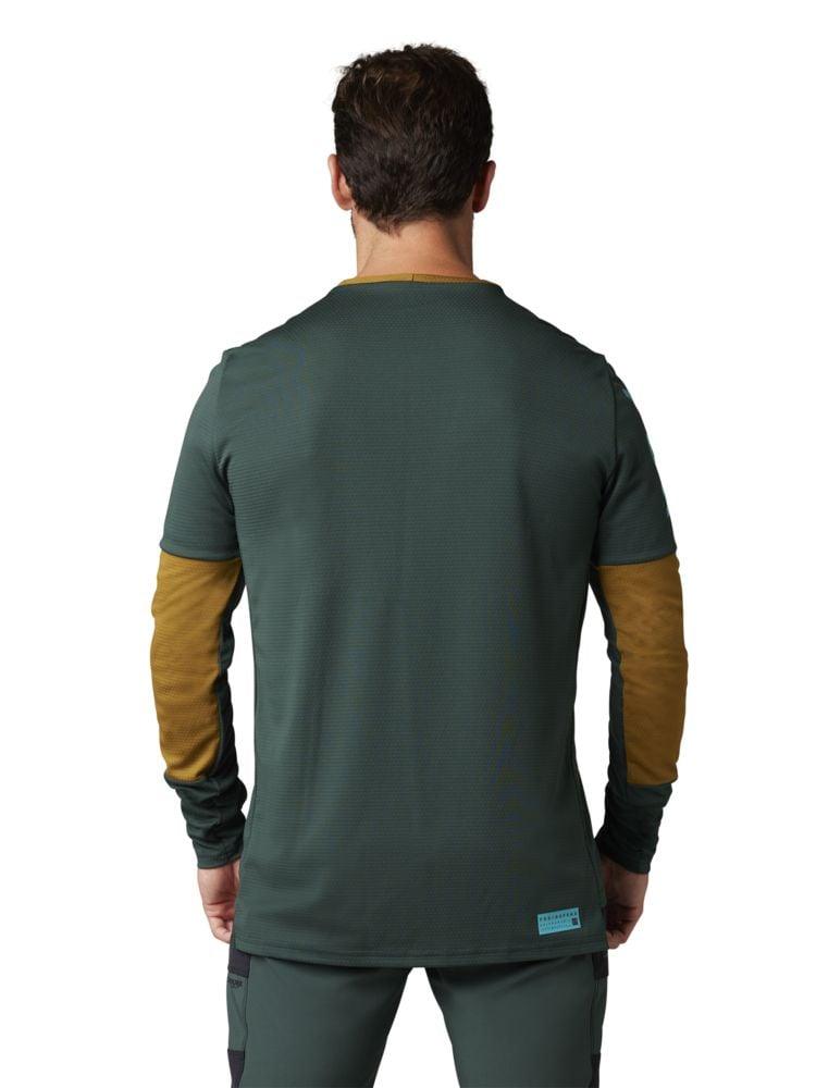 Fox Defend LS Trikot Foxhead - Liquid-Life #Wähle Deine Farbe_Emerald