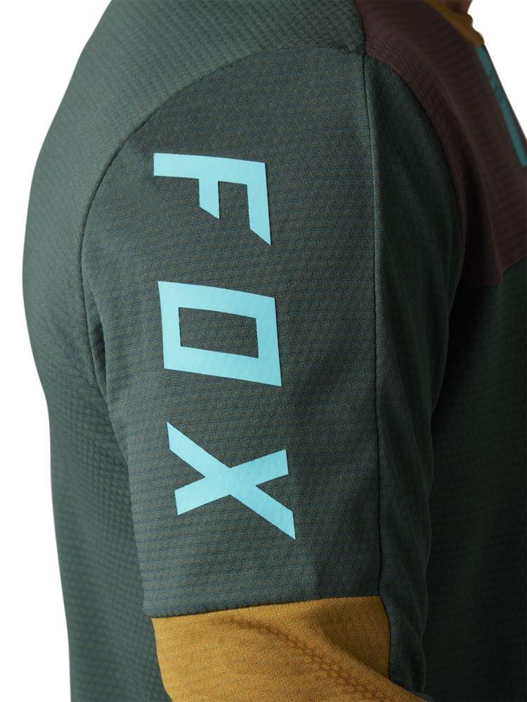 Fox Defend LS Trikot Foxhead - Liquid-Life #Wähle Deine Farbe_Emerald