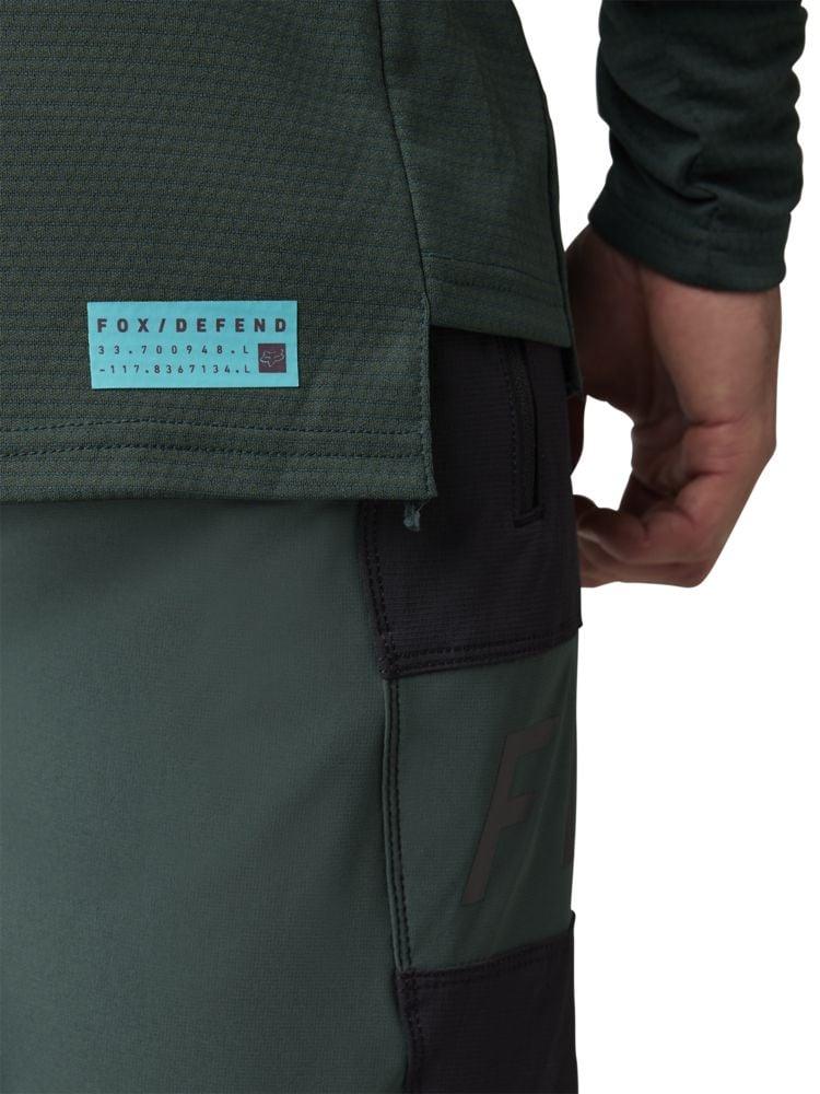 Fox Defend LS Trikot Foxhead - Liquid-Life #Wähle Deine Farbe_Emerald