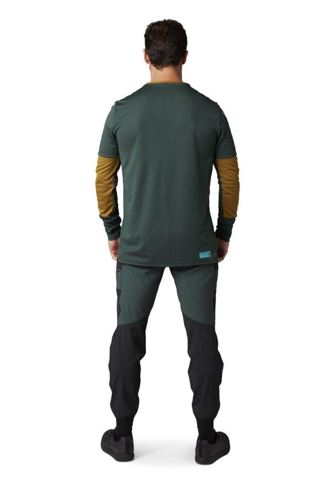 Fox Defend LS Trikot Foxhead - Liquid-Life #Wähle Deine Farbe_Emerald