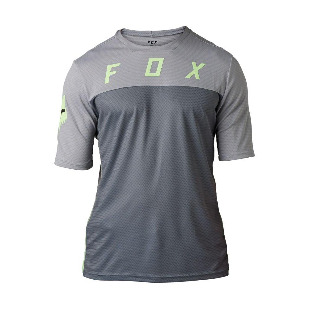 Fox Defend SS Jersey Cekt 2023 - Liquid-Life #Wähle Deine Farbe_Black/Grey