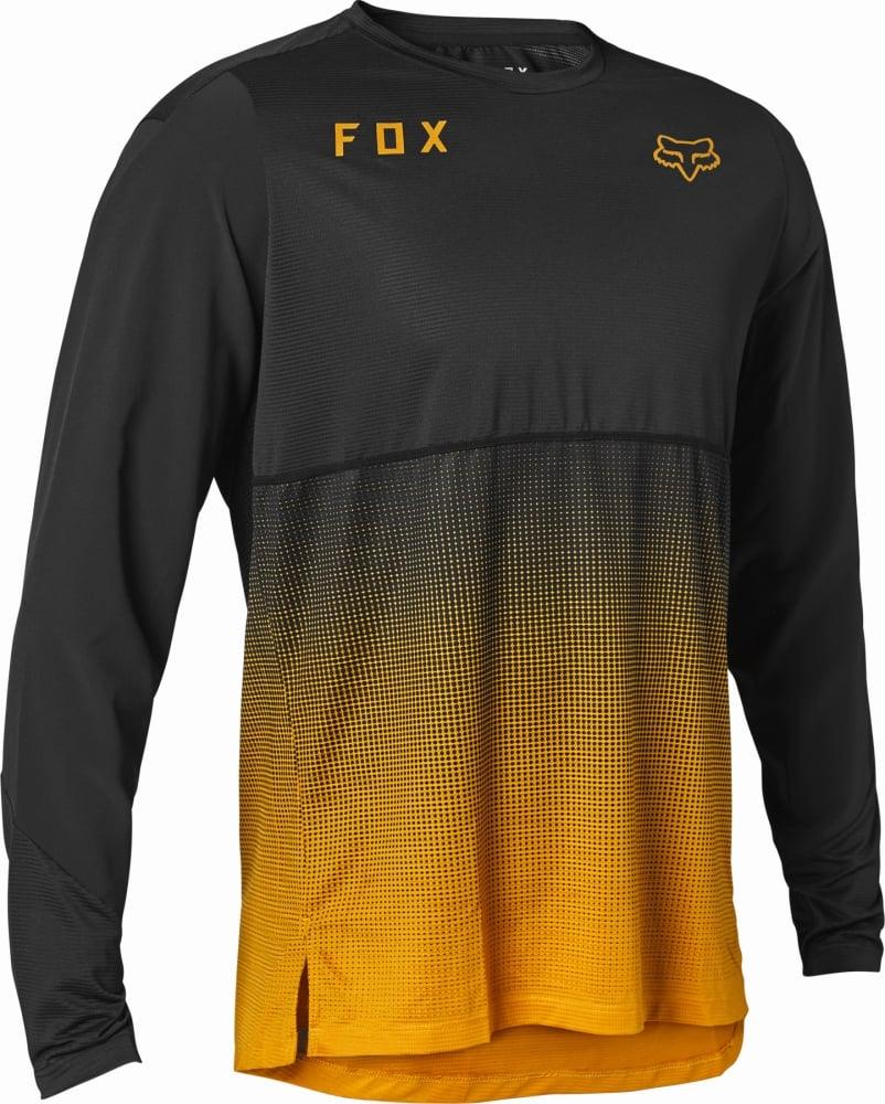 Fox Flexair Longsleeve Jersey - Liquid-Life #Wähle Deine Farbe_Black/Gold