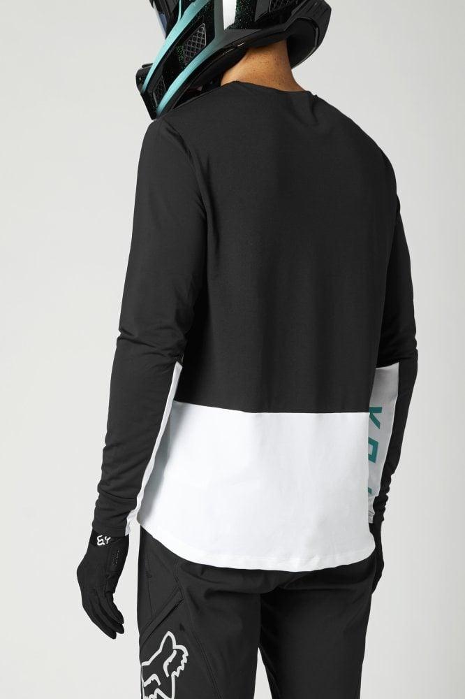 Fox Langärmliges Jersey Defend Delta™ - Liquid-Life #Wähle Deine Farbe_White