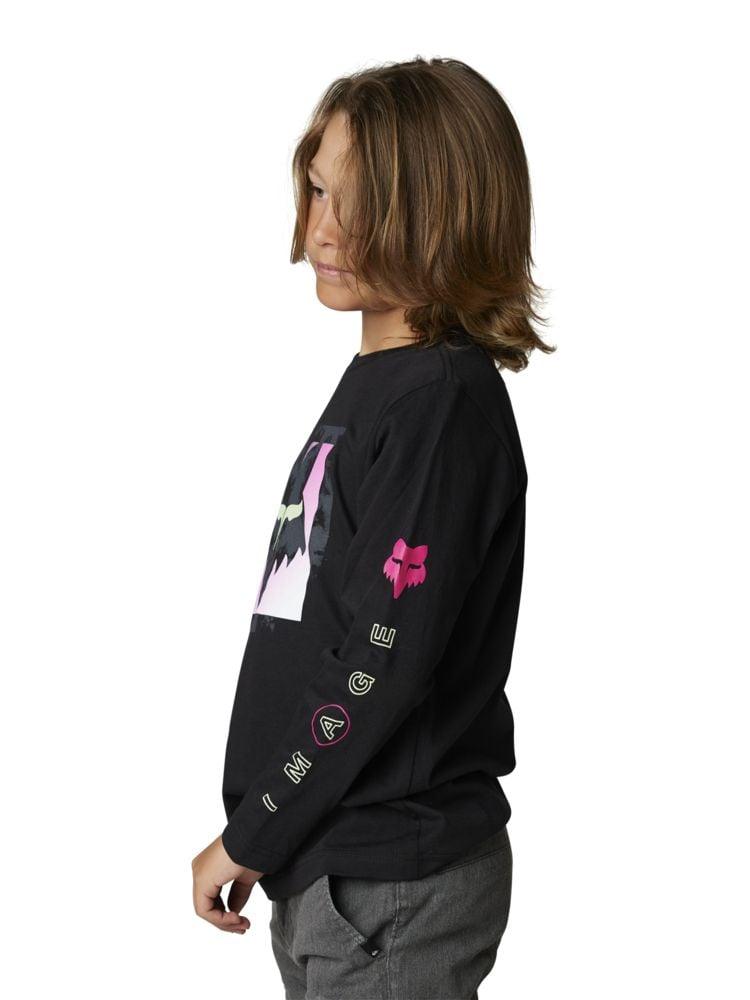 Fox Langärmliges T-Shirt Detonate Youth - Liquid-Life #Wähle Deine Farbe_Black