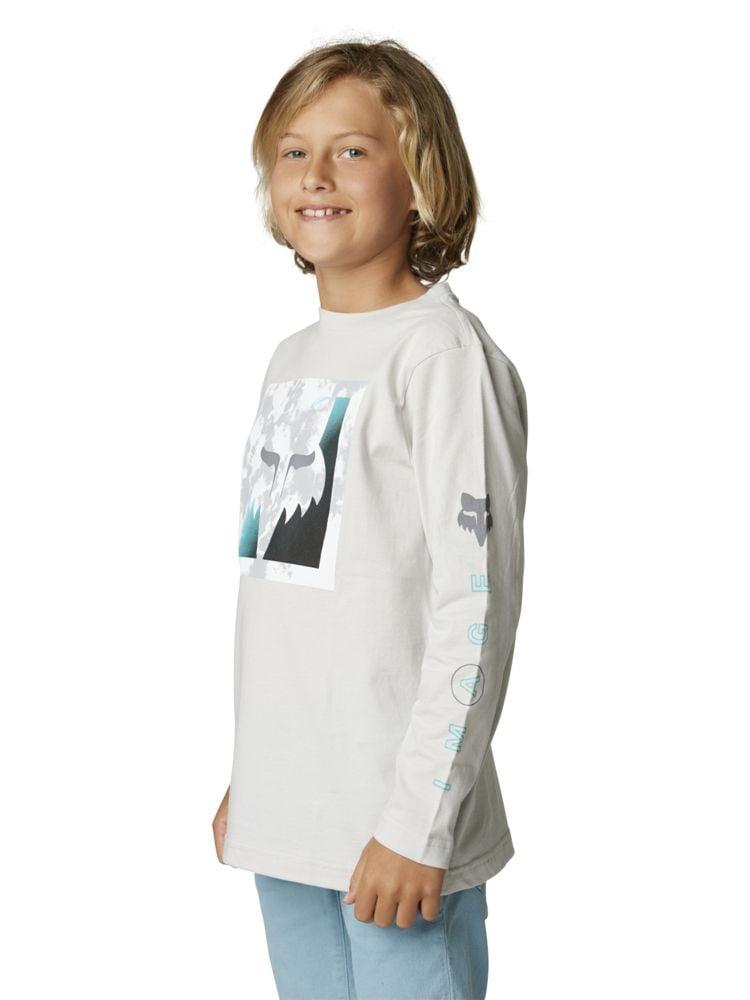 Fox Langärmliges T-Shirt Detonate Youth - Liquid-Life #Wähle Deine Farbe_Light Grey
