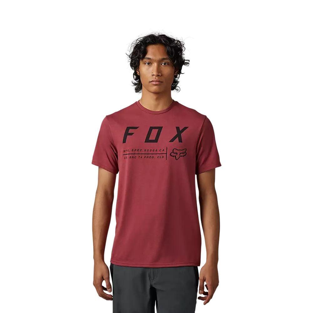 Fox Non Stop SS Tech Tee 2023 - Liquid-Life #Wähle Deine Farbe_Scarlet