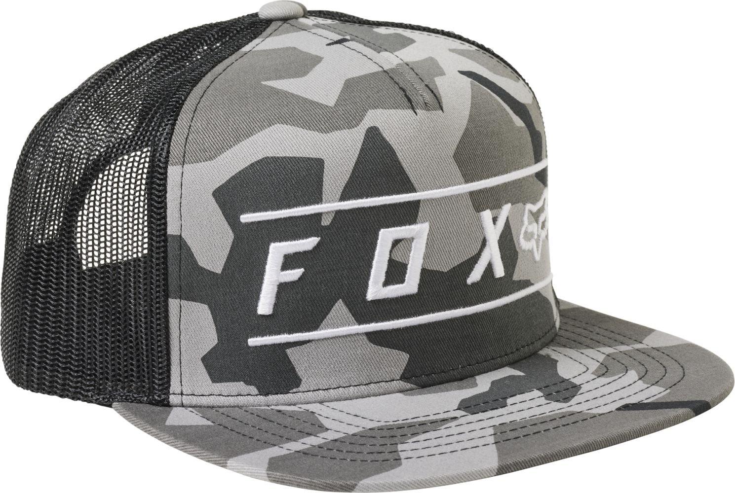 Fox Pinnacle Mesh Snapback - Liquid-Life #Wähle Deine Farbe_Black Camo