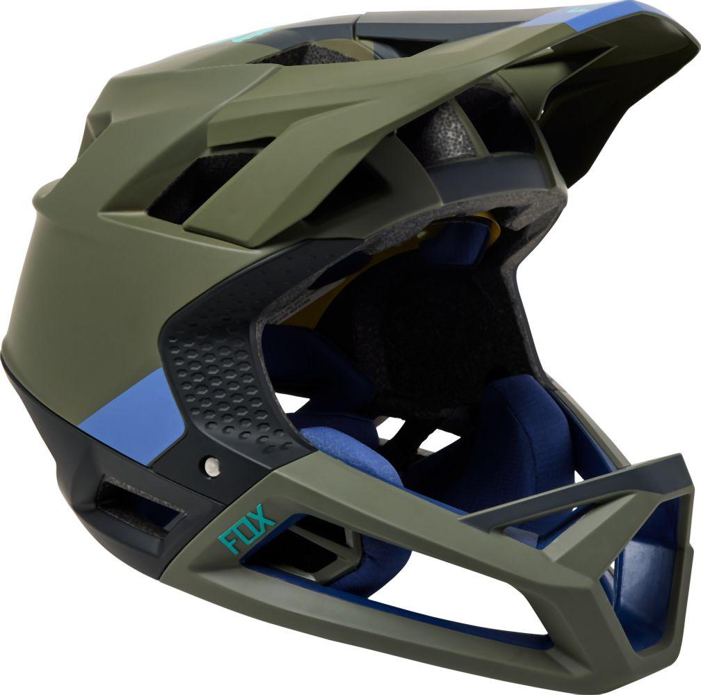 Fox Proframe Helm Blocked - Liquid-Life #Wähle Deine Farbe_Olive Green