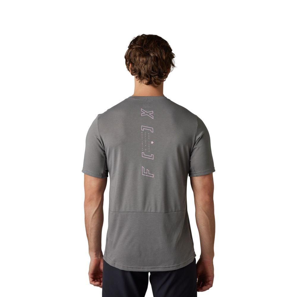 Fox Ranger Dr SS Jersey Emit 2023 - Liquid-Life #Wähle Deine Farbe_Pewter