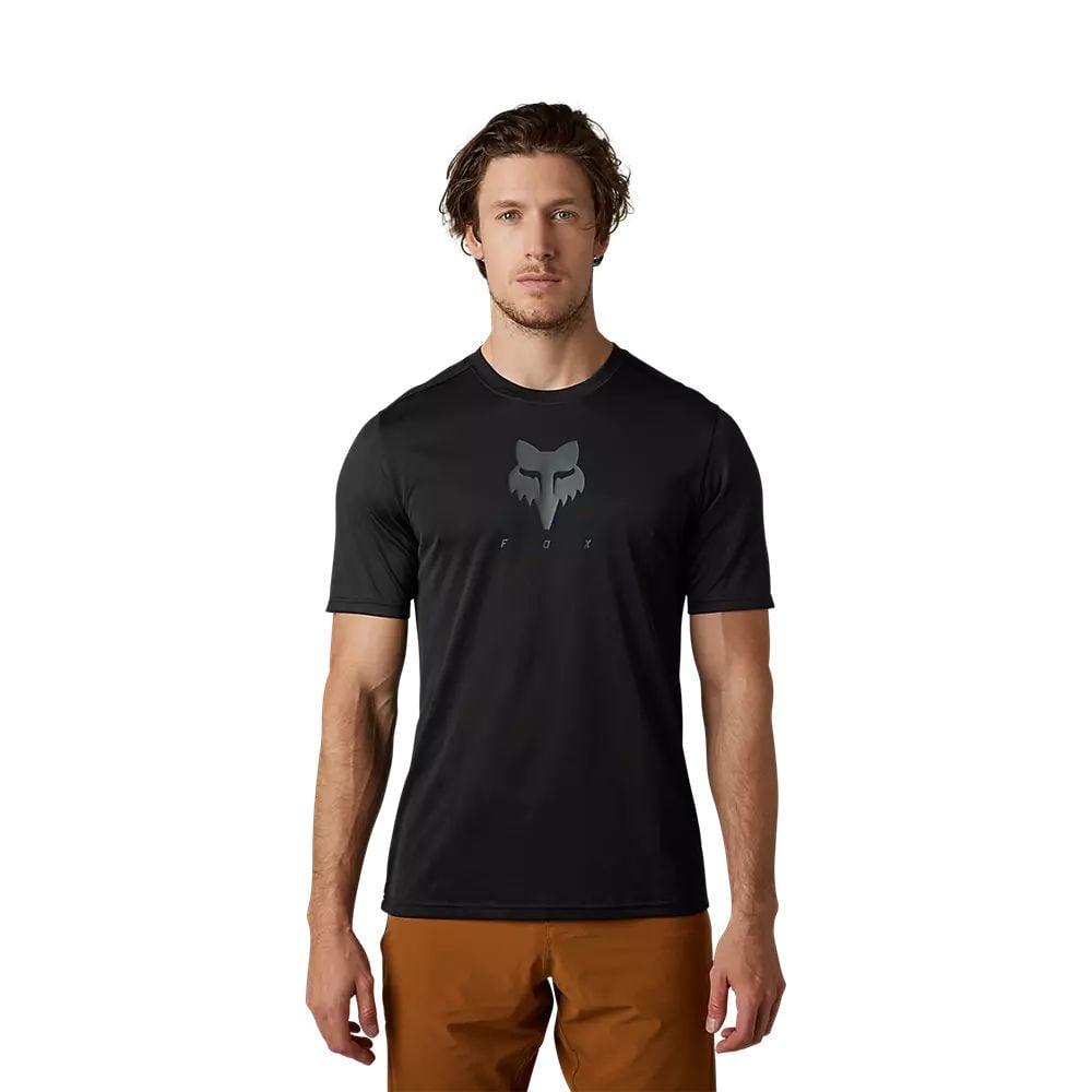 Fox Ranger Tru Dri SS Jersey 2023 - Liquid-Life #Wähle Deine Farbe_Black