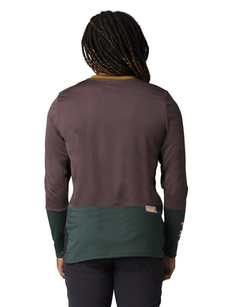 Fox Women Defend LS Trikot - Liquid-Life #Wähle Deine Farbe_Rootbeer