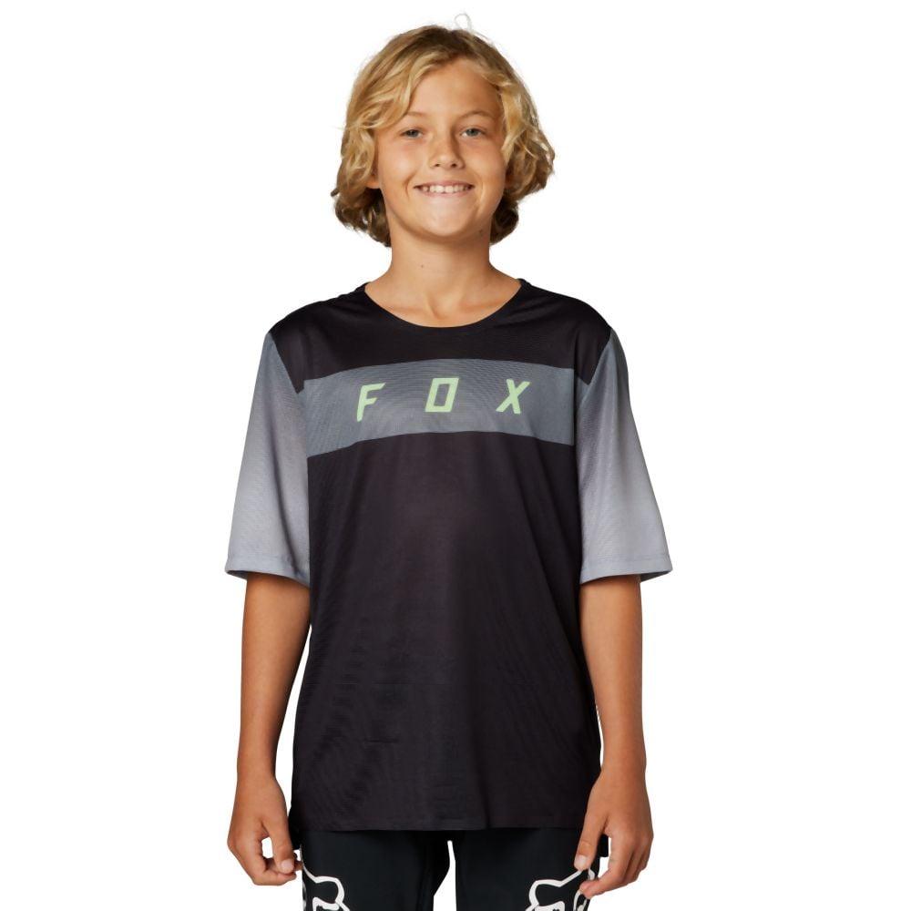 Fox Yth Flexair SS Jersey - Liquid-Life #Wähle Deine Farbe_Black