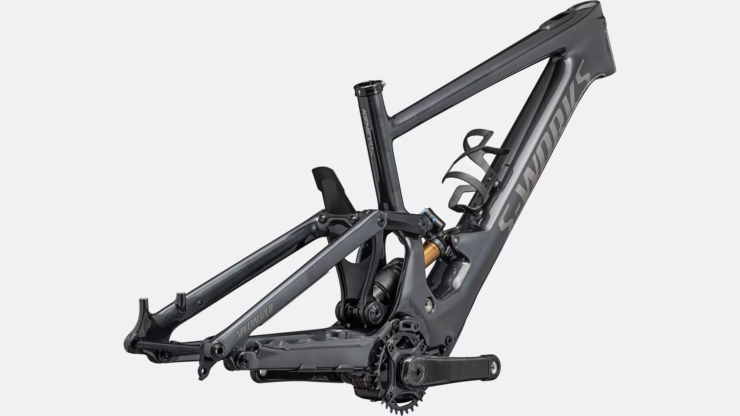 Specialized S-Works Turbo Kenevo SL Rahmenset 2 BLKLQDMET
