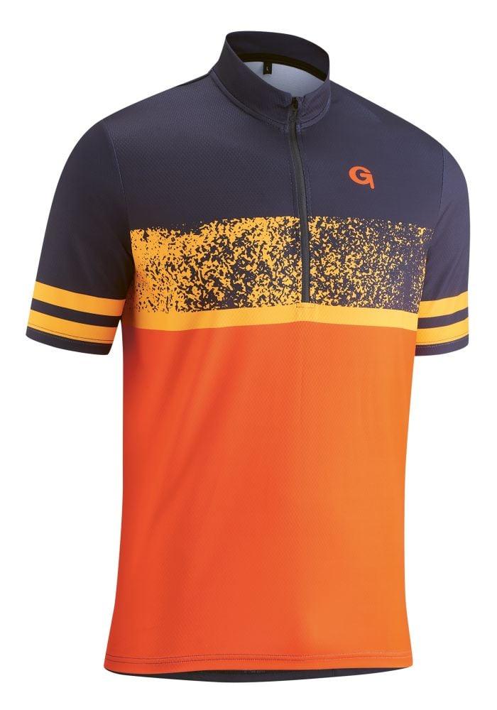 Gonso Bikeshirt-1/2-HZ Drau - Liquid-Life #Wähle Deine Farbe_mandarin red