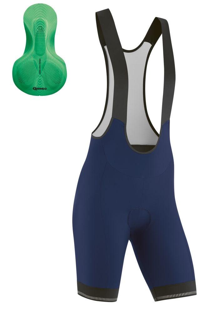 Gonso Damen-Radshort SITIVO BIB - Liquid-Life #Wähle Deine Farbe_etheblu/brightgre