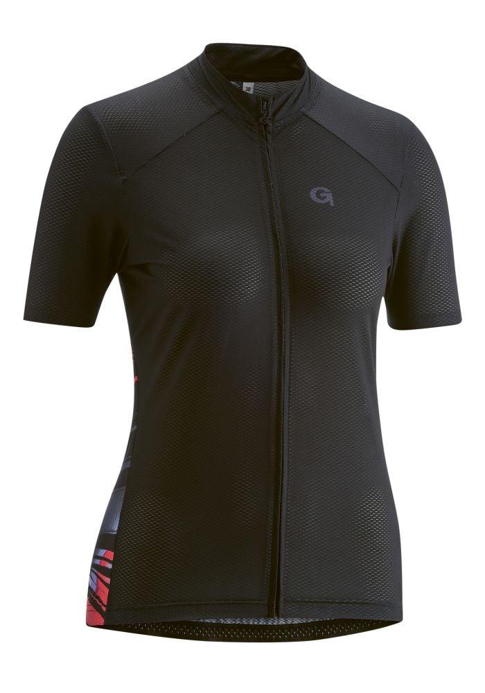 Gonso Damen-Radtrikot-1/2-FZ Turn - Liquid-Life #Wähle Deine Farbe_black