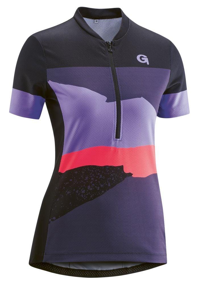Gonso Damen-Radtrikot-1/2-HZ Susec - Liquid-Life #Wähle Deine Farbe_black