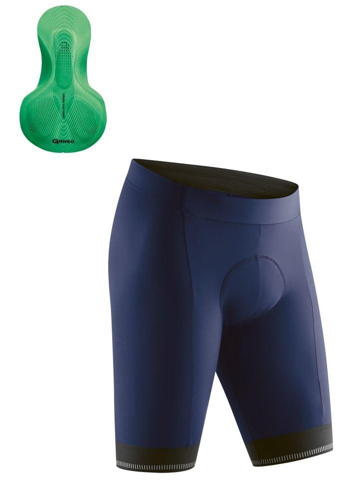Gonso Radshort SITIVO M - Liquid-Life #Wähle Deine Farbe_etheblu/brightgre