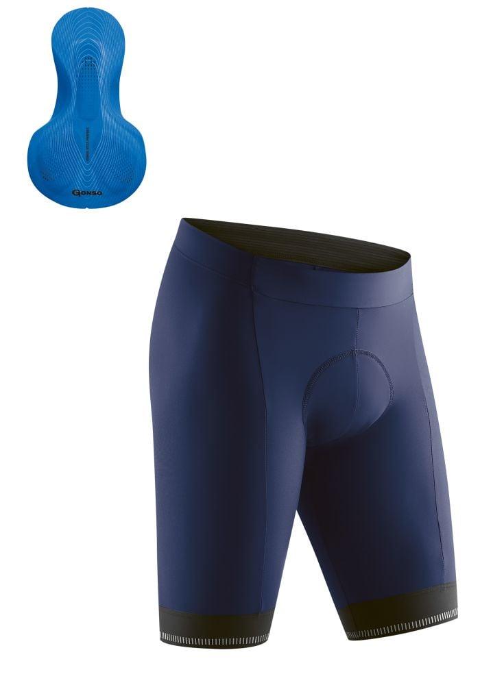 Gonso Radshort SITIVO M - Liquid-Life #Wähle Deine Farbe_etheblue/skydiver