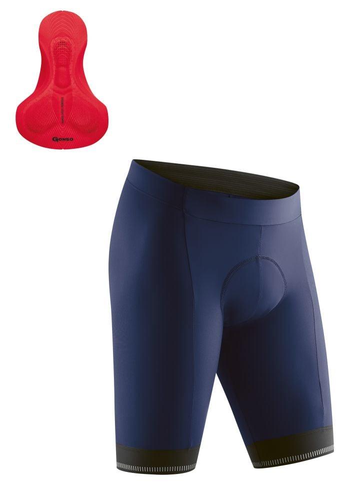 Gonso Radshort SITIVO M - Liquid-Life #Wähle Deine Farbe_etheral blu/fire