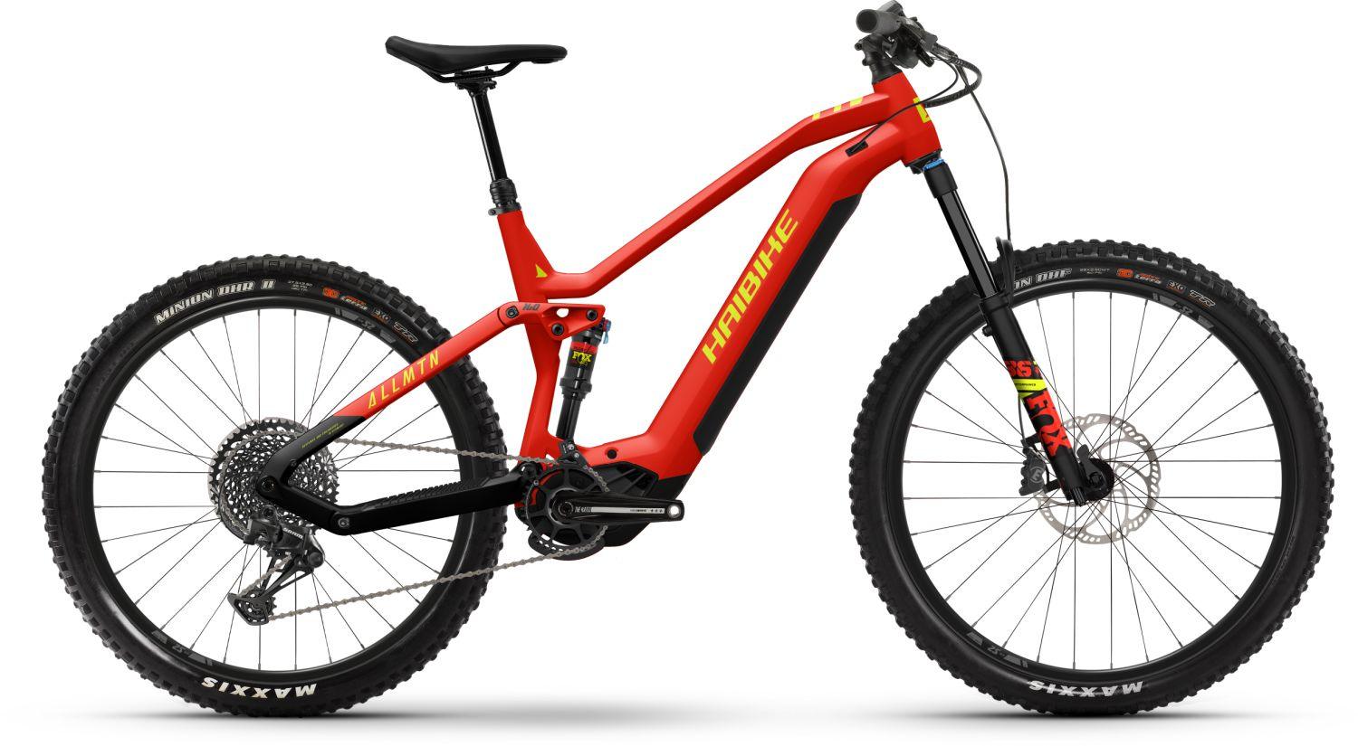 Haibike AllMtn 7 Red/Black Ink/Neon Yellow 2022 - Liquid-Life