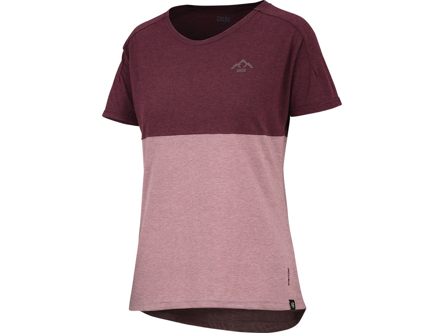 IXS Flow Women Mountain Tech Tee - Liquid-Life #Wähle Deine Farbe_Taupe / Raisin